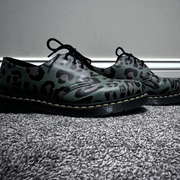 Dr. Martins Frankenstein/leopard print like new 12 - Picture 3 of 7